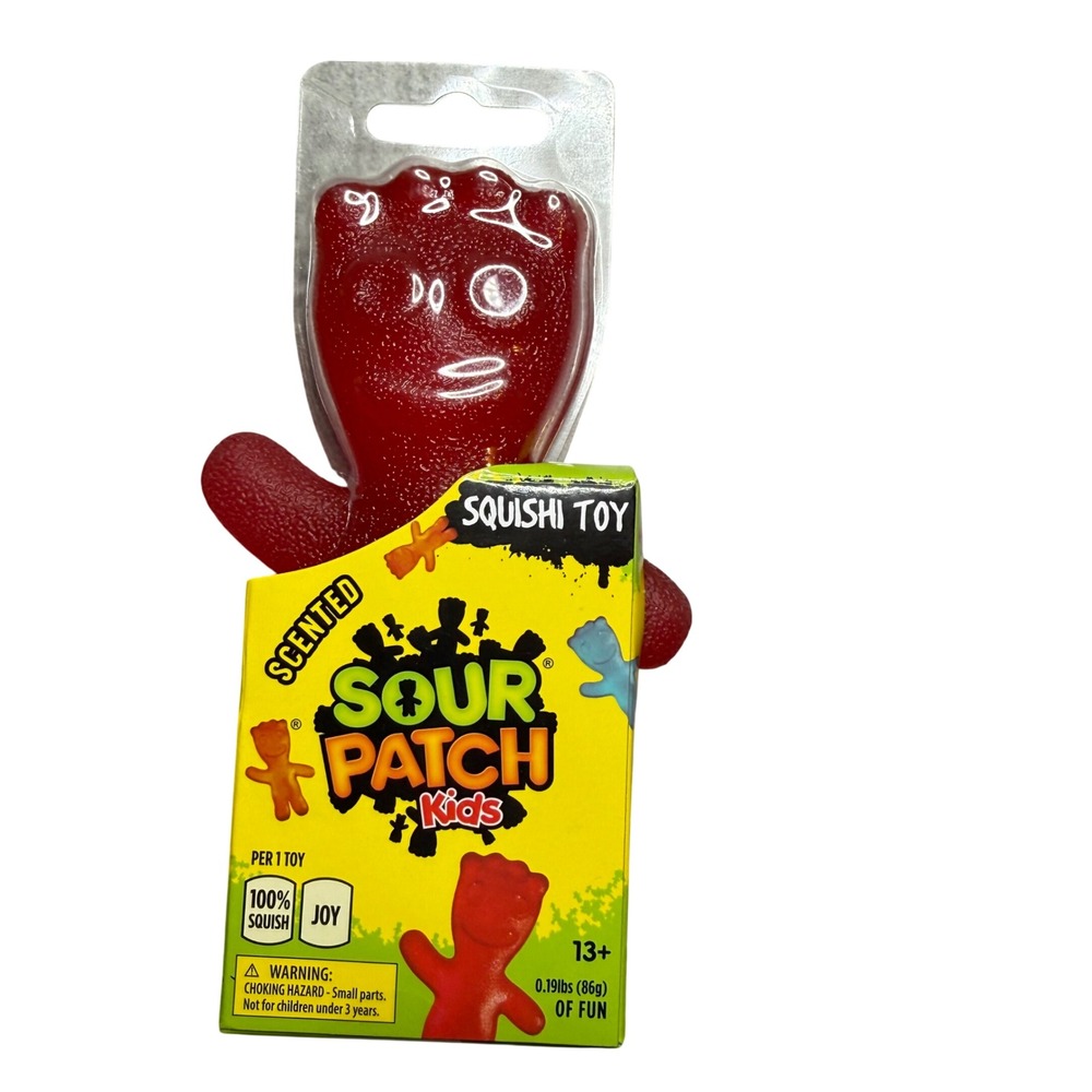 Sour Patch Kids Red Scented Squishi Toy Incredible‎ Novelties TOY33086 New